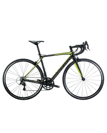 Vélo de route Homme ATHOM CENTAUR 2X11V Argent/Jaune