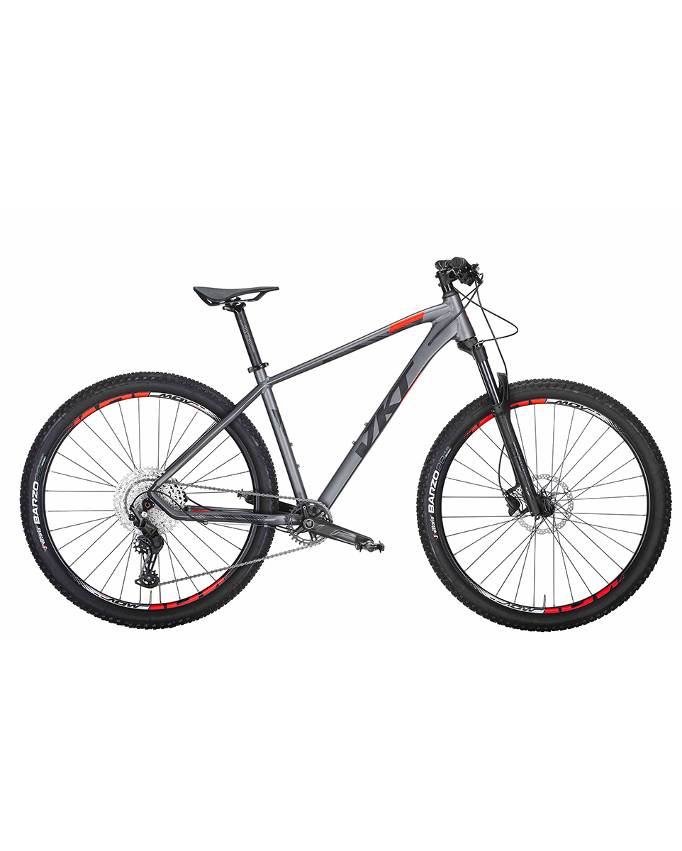 VTT semi rigide Homme ARROW 2.0 1X11V Noir/Argent/Rouge